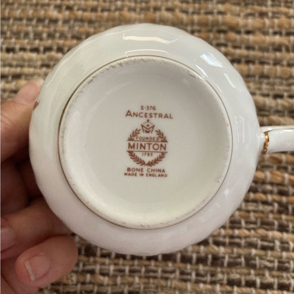 Minton 6 Piece Place Setting- Ancestral S-376 - Picture 5 of 14